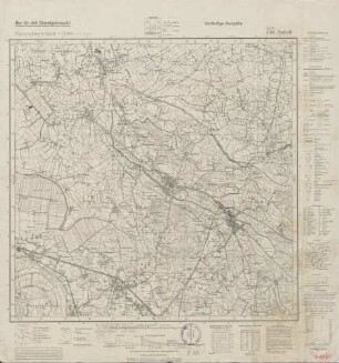 4104 (alte Nr.: 2279) Anholt, Topographische Karte 1:25000 (4cm - Karte)