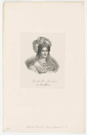 Bildnis der La Dauphine