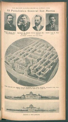 El Policlínico General San Martín : Las grandes construcciones de Buenos Aires