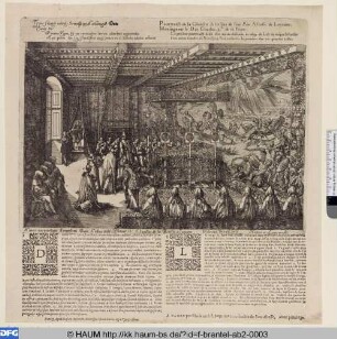 Pourtraict de la Chambre du trepas