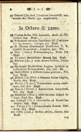 In Octavo & 12mo.