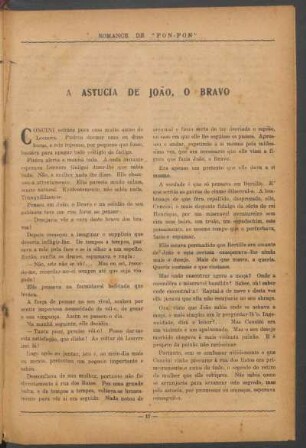 A astucia de João, o bravo