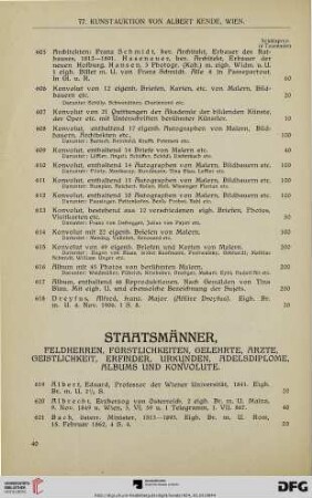 Staatsmänner (Nr. 619-728)