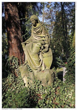 Grabmal Venuleth/Ellenberger; Darmstadt, Alter Darmstädter Friedhof III F 101