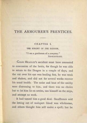 The armourer's prentices : in 2 volumes, 2