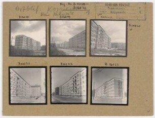 Straßenansicht. Berlin, Friedrichshain, Koppenstraße (?)/Kleine Markusstraße