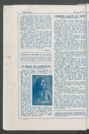 O feminismo através dos tempos