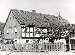 Wohnhaus in Malschwitz : Bauwesen - Exterieur. Ort: Malešecy / Malschwitz. Fachwerkhaus.