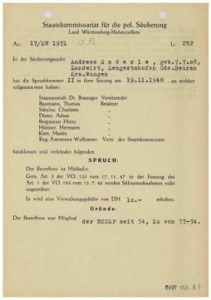Enderle, Andreas