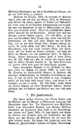 7. Die Familienhäuser