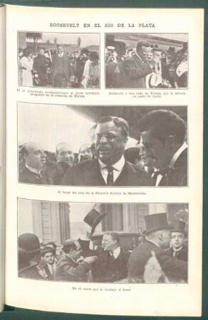 Roosevelt en el Río de la Plata - [Ilustración]