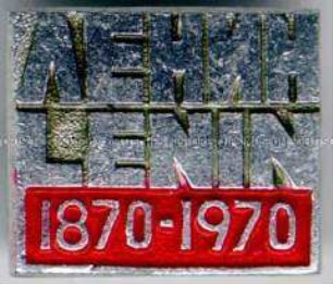 100. Geburtstag von W. I. Lenin