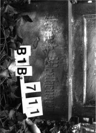 Grabstein B I B/7/11 (DEtailaufnahme 2)