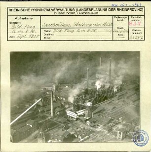 Saarbrücken, Industrieanlage