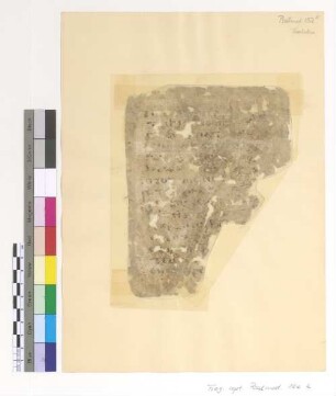[Theotokia] : Fragm. copt. Pischoi Psalmod. 152