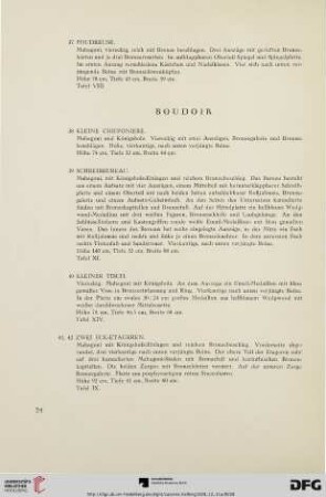 Boudoir (Nr.38-43)