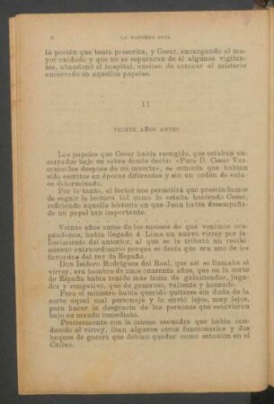 II - Veinte años antes