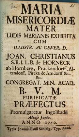 Maria Misericordiae Mater : [Periocha]