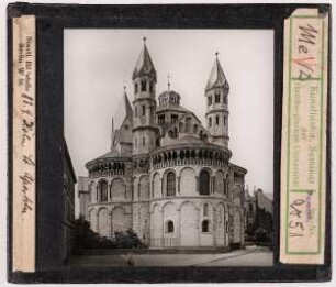 Köln: St. Aposteln, Außenansicht, Chor