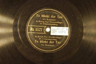Es blinkt der Tau / von Rubinstein
