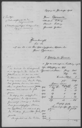 Oppenweiler mit Reichenberg und Strümpfelbach: Pfarrbericht 1924