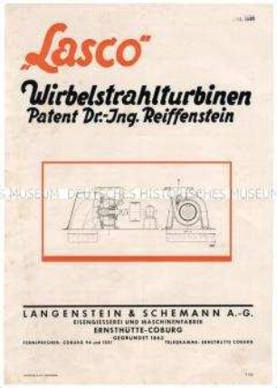 "Lasco" Wirbelstrahlturbinen