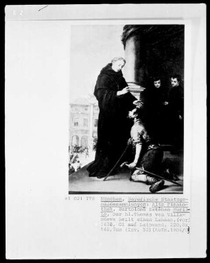 Der heilige Thomas von Villanueva heilt einen Lahmen