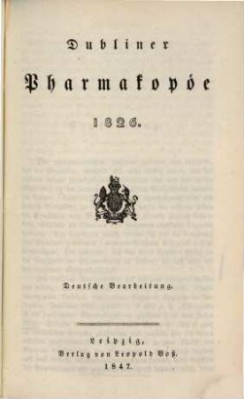 Codex der Pharmakopöen : Sammlung deutscher Bearbeitungen aller officiell eingeführter Pharmakopöen und der wichtigsten Dispensatorien, 4. Section. Nordwesteuropäische Pharmakopöen