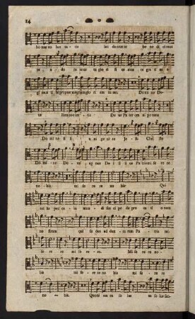 14-24, Missa III. Authore Pausch. - Missa IV.