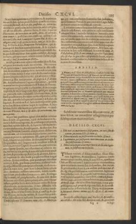 Decisio CXCVI.