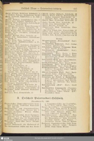 3. Ortschaft Posottendorf-Leschwitz