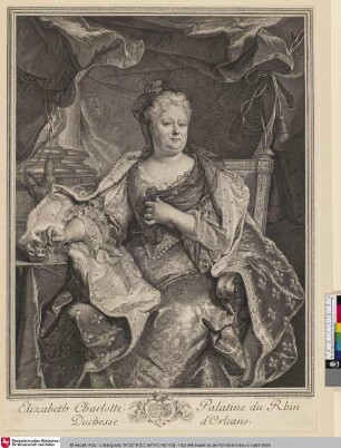 Elizabeth Charlotte Palatine du Rhin Duchesse d'Orleans