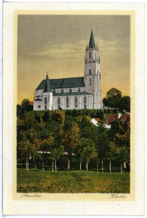 Staucha. Kirche