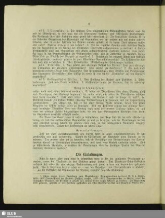 Die Einladungen