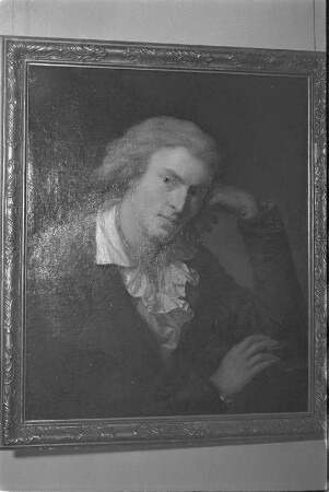 Johann Friedrich von Schiller : Johann Friedrich von Schiller. Öl auf Leinwand; 71 x 57 cm. 1786-1791