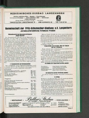 Tätigkeitsbericht des Bauausschuß-Obmanns Jürgen Baecken