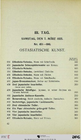 Ostasiatische Kunst (Nr. 451-491)
