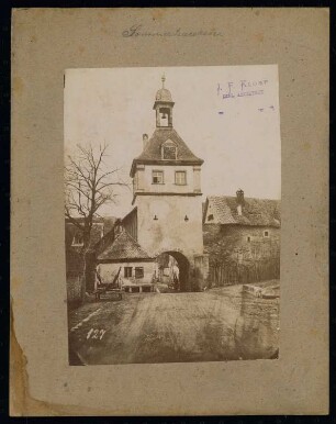 Ochsenfurter Tor, Sommerhausen: Ansicht