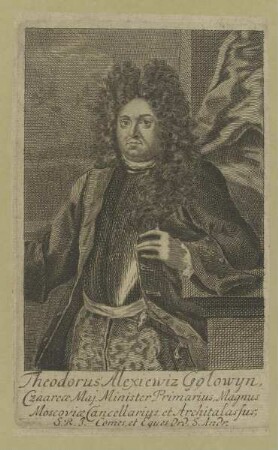 Bildnis des Theodorus Alexiewiz Golowyn