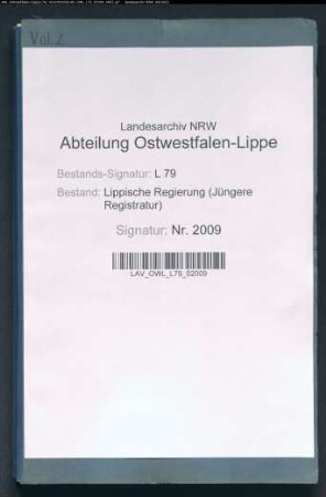 Uniformierung der Gerichtsdiener und Gefängniswärter, Spezialia, Band 1