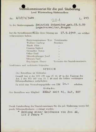 Schneider, Heinrich