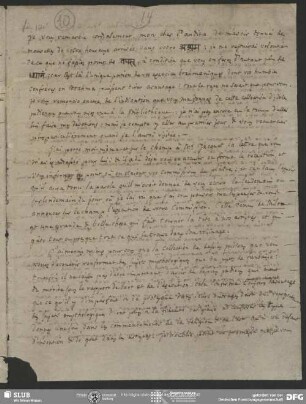 Eigenh. Brief von Claude C. Fauriel an August Wilhelm von Schlegel, Paris, 18.07.1821