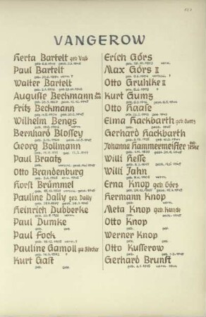 Vangerow