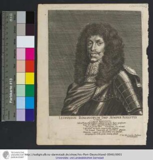 Leopoldus Romanorum Imp. Semper Augustus / F. M. Joh. Carolus Stephani Norinbergensis