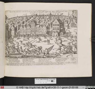 Wie die Statt Mecheln durch den Cornell vom Temell, und dem Cornell Norwits und Captain Michell mitt gwalt erobert und ingenummen [09.04.1580].