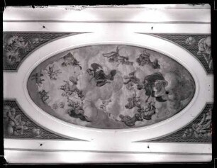 katholische Pfarrkirche; Deckenbild im Schiff