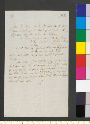Brief von Herder, Johann Gottfried an Goethe, Johann Wolfgang von