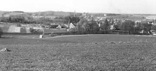 Schöpstal-Kunnersdorf. Blick vom Kapellenberg auf Kunnersdorf