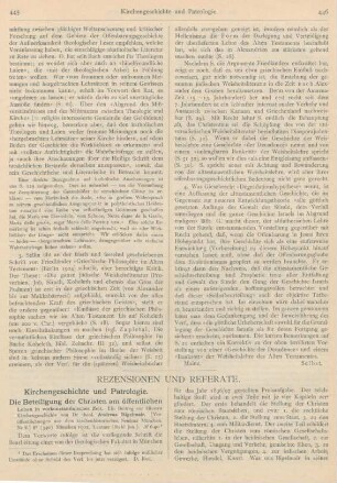 445-464 Rezensionen