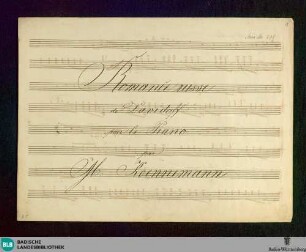 Romance russe. Arr - Don Mus.Ms. 309 : pf; e